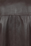 Men's Classic Genuine Leather Bomber Jacket