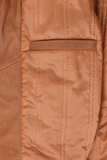 Men's Genuine Tan Leather Jacket - Classic Bomber Regular Fit