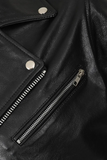 Men’s Black Leather Motorcycle Jacket