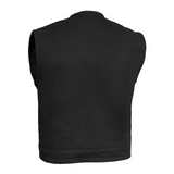 Lava Racer Lowcut Summer Spark Men's Canvas Motorcycle Vest