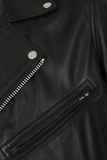 Men's Black Genuine Leather Biker Jacket – Premium Quality