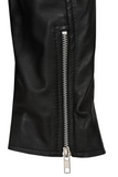 Men's Black Genuine Leather Biker Jacket – Premium Quality