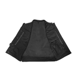 Neo Men's Motorcycle Leather Vest