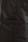 Mens Leather Waistcoat Gilet Formal Classic Brown - Real Leather