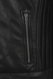 Men's Black Real Leather Biker Jacket – Refined Style