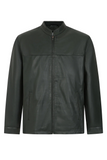 Men’s Classic Green Leather Jacket