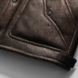 Men’s Shearling Leather Vest – Turkish Sheepskin Western Vest