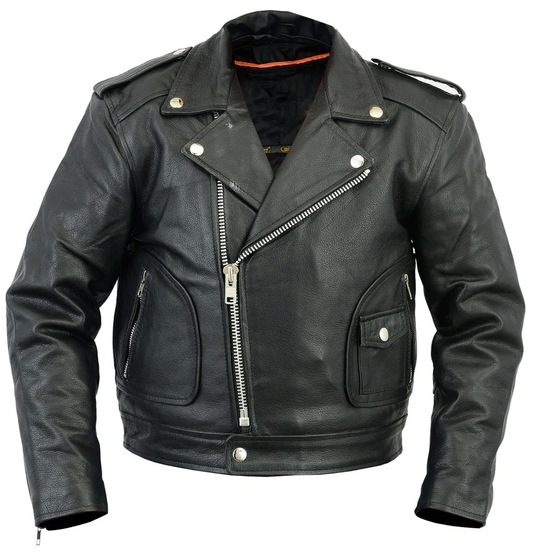 Frost Buddy Kids Genuine Leather Jacket