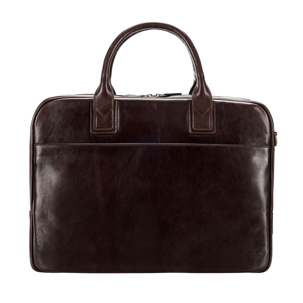 Handmade Classic Genuine Leather 16" Laptop Business Bag