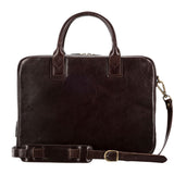 Handmade Classic Genuine Leather 16" Laptop Business Bag