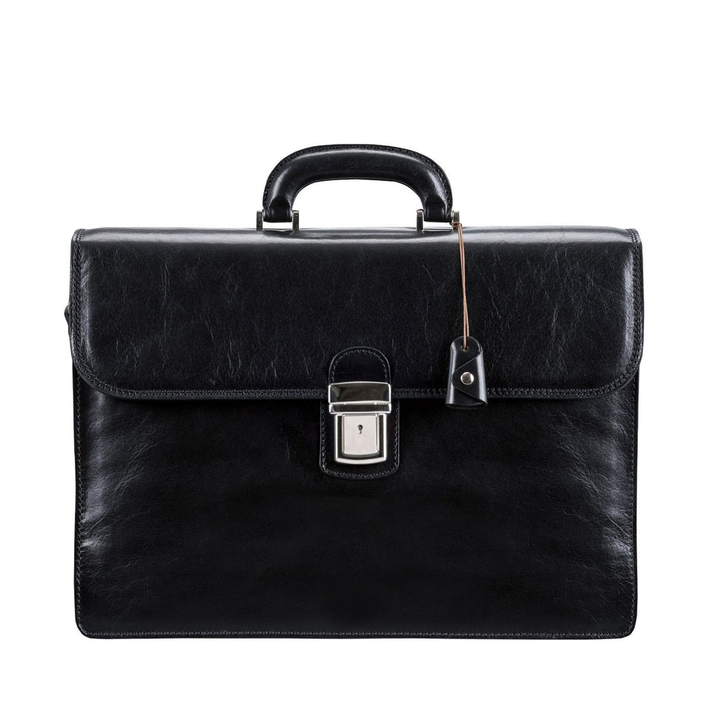 Handmade Classic Genuine Leather Briefcase for Men