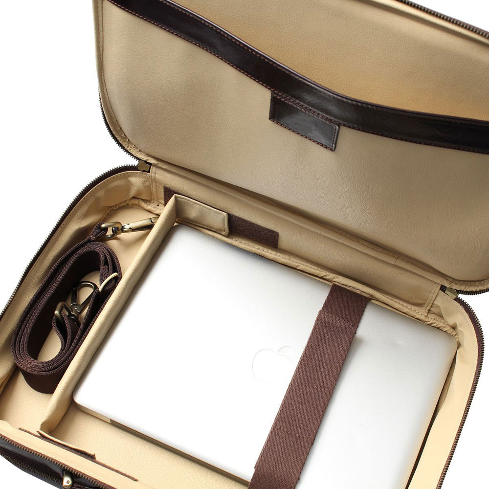 Handmade Genuine Leather Laptop Briefcase