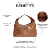 Handmade Genuine Leather Tote Bag Benifits