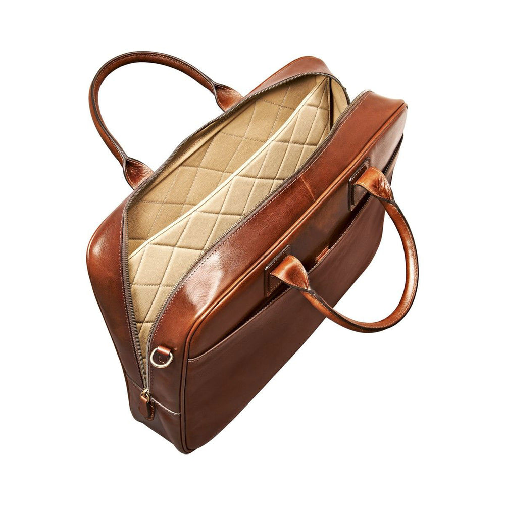 Handmade Large Genuine Leather 17" Laptop Bag