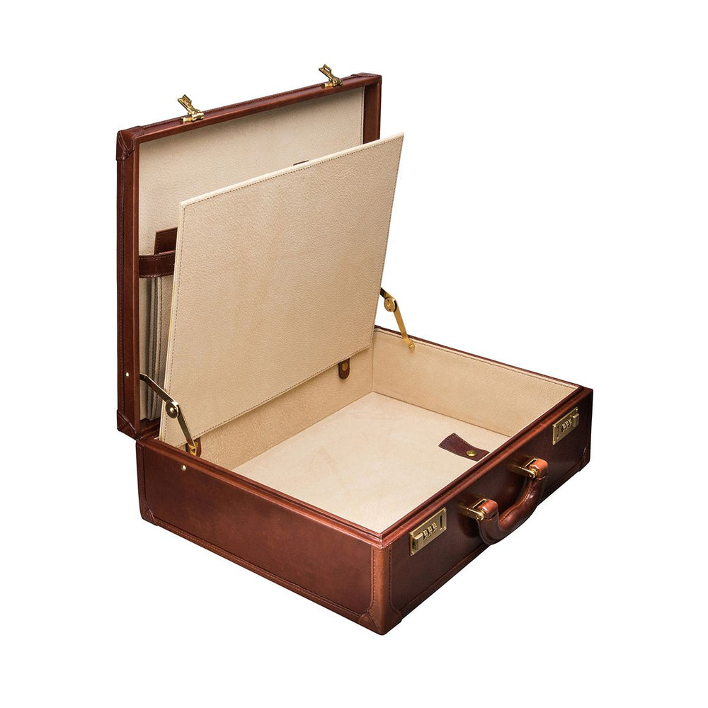 Handmade Large Genuine Leather Attaché Case
