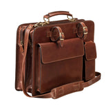 Forge Legacy Handmade Men's Genuine Leather Briefcase