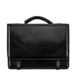 Handmade Men's Genuine Leather Briefcase Bag