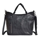 Joplin Handmade Genuine Leather Crossbody Bag black