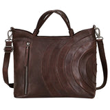 Joplin Handmade Genuine Leather Crossbody Bag red