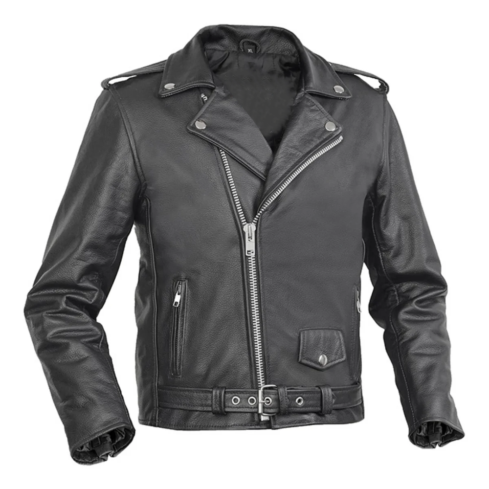 Mini Maverick Kids Genuine Leather Jacket
