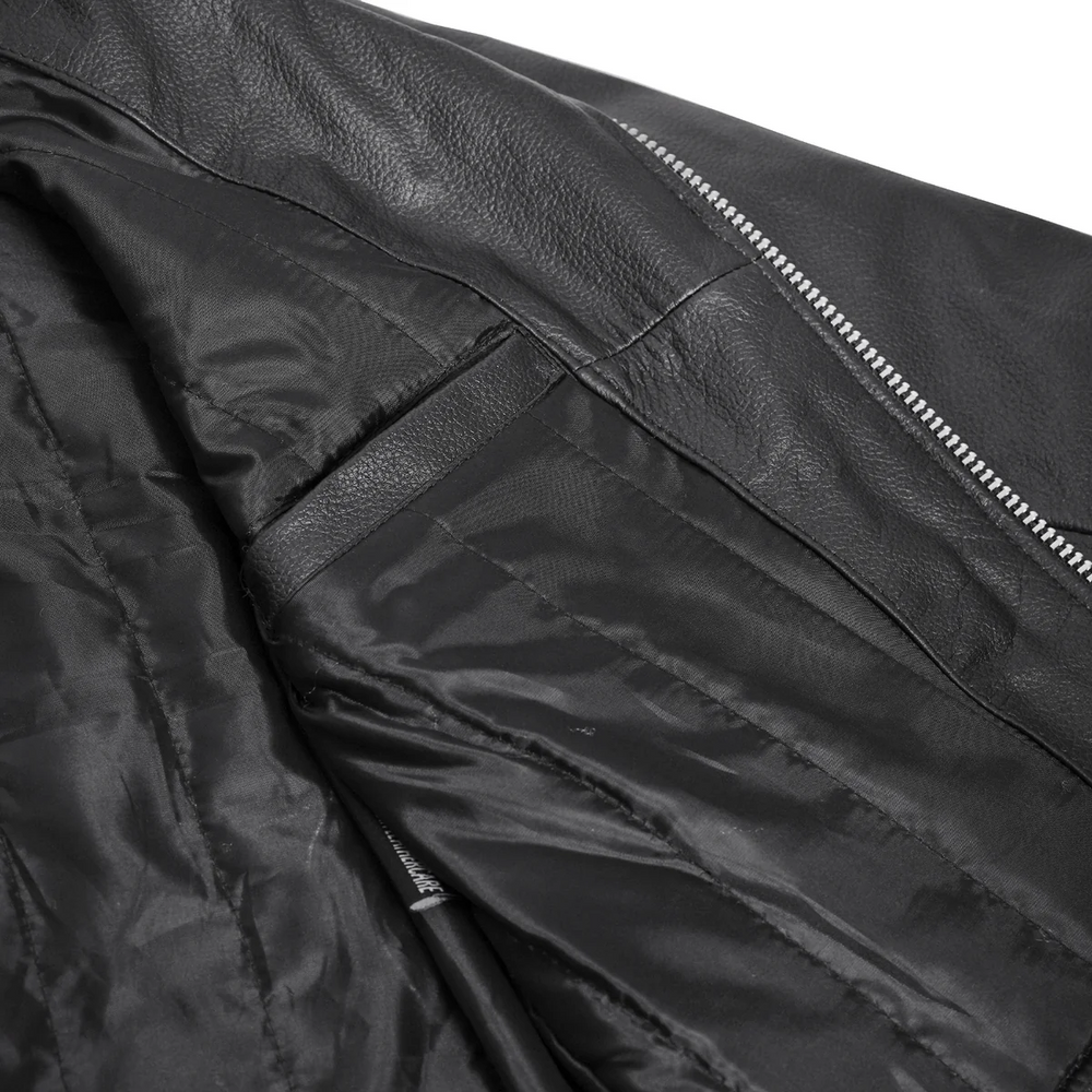 Mini Maverick Kids Genuine Leather Jacket