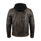 Men's Premium Leather Motorcycle Jacket