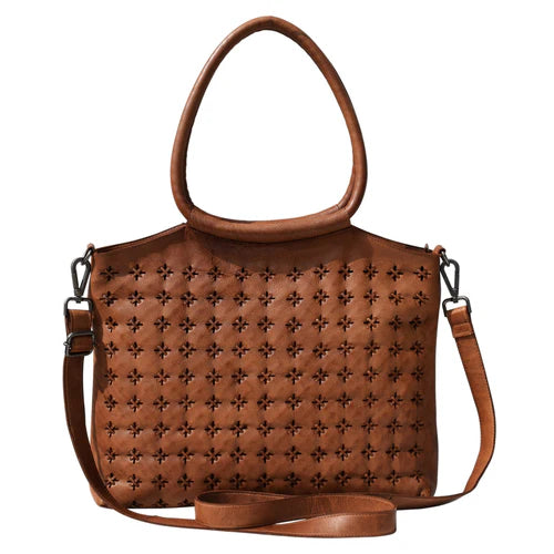 Starstruck Handmade Genuine Leather Crossbody Bag