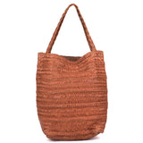 Studio Handmade Genuine Leather Tote Bag Brown