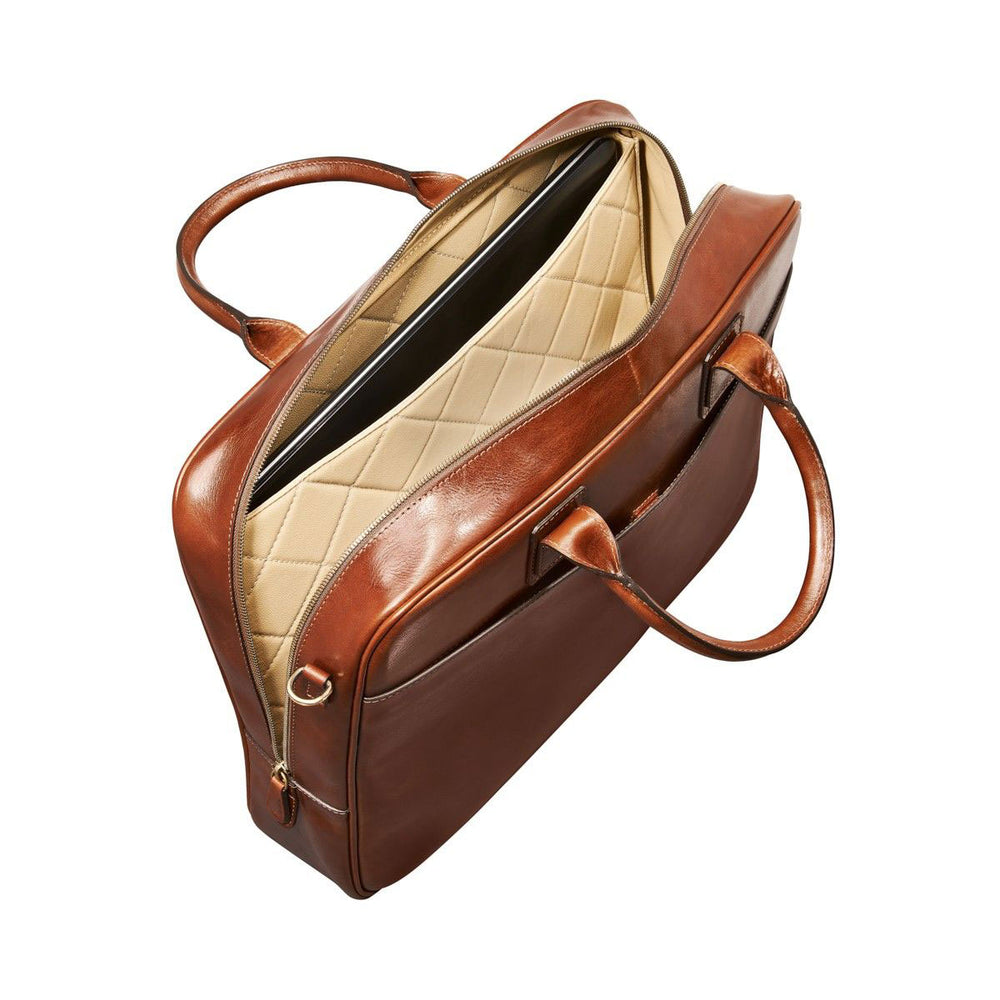 The Bloodline Handmade Large Genuine Leather 17" Laptop Bag
