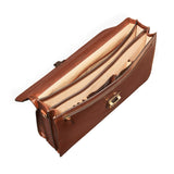 The Chamber Handmade Genuine Leather 17" Laptop Briefcase