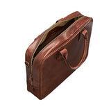 The Dynasty Handmade Classic Genuine Leather 16" Laptop Business Bag