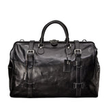 The Journey Handmade Large Genuine Leather Gladstone Bag