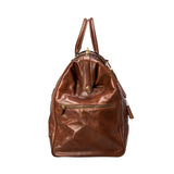 The Titan Handmade Genuine Leather Gladstone Bag
