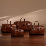 The Voyager Handmade Large Men's Genuine Leather Duffel Bag