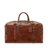 The Voyager Handmade Large Men's Genuine Leather Duffel Bag