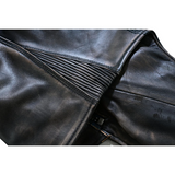 Unisex Genuine Leather Motorcycle Chaps