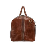 The Voyager Handmade Large Men's Genuine Leather Duffel Bag