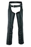 Wanderlust Rider Unisex Genuine Leather Motorcycle Chaps