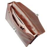 The Guardian Handmade Small Genuine Leather Briefcase