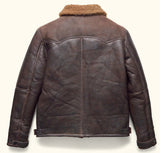 Men’s Shearling Leather Jacket – Sheepskin Cowboy