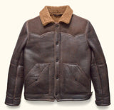 Men’s Shearling Leather Jacket – Sheepskin Cowboy