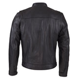 Men’s Leather Rebel Jacket – Leather Biker Jacket with Full-Grain Cowhide