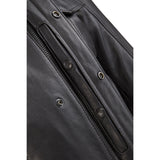 Men’s Leather Rebel Jacket – Leather Biker Jacket with Full-Grain Cowhide