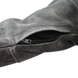 Men’s Black Full Grain Leather Motorcycle Jacket