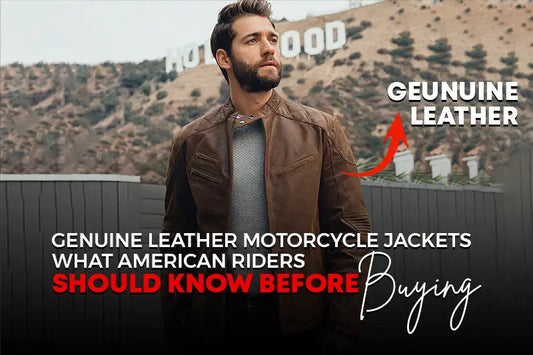 Genuine Leather Motorcycle Jacket Guide