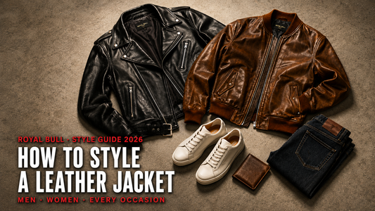 How to Style a Leather Jacket in 2026: Outfit Ideas for Men & Women — Casual, Work, Date Night & Beyond