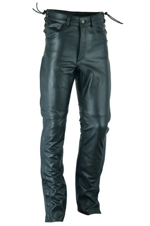 Road Rebel Men's Motorcycle Leather Pants