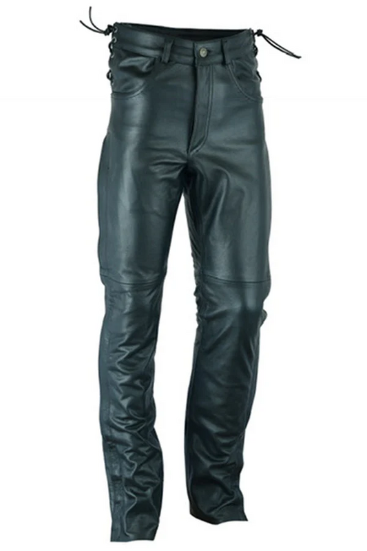 Road Rebel Men's Motorcycle Leather Pants