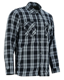 Checkered Champ Armored Men's Motorcycle Flannel Shirt