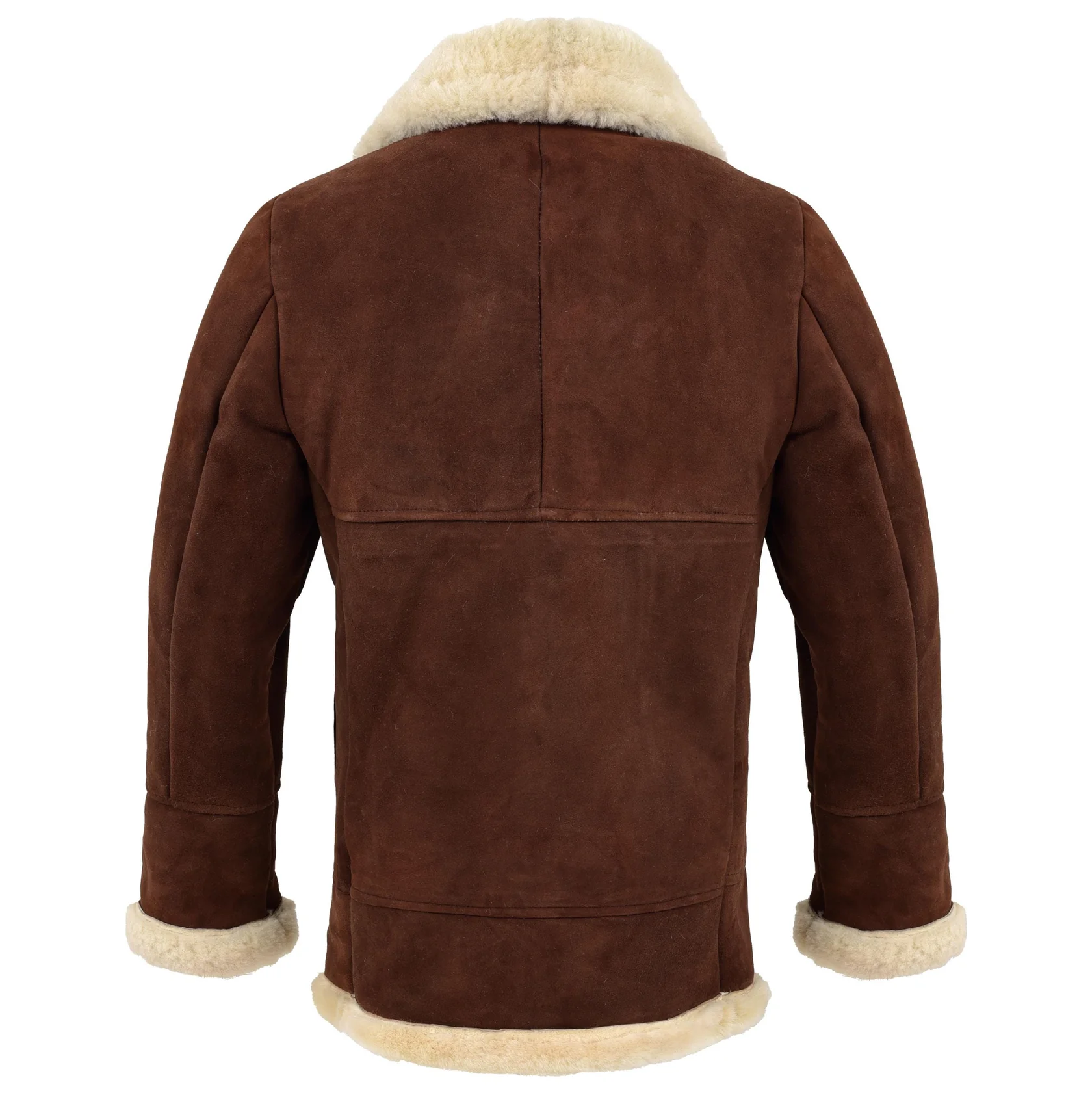 Men RAF Flight Shearling Sheepskin Leather Jacket